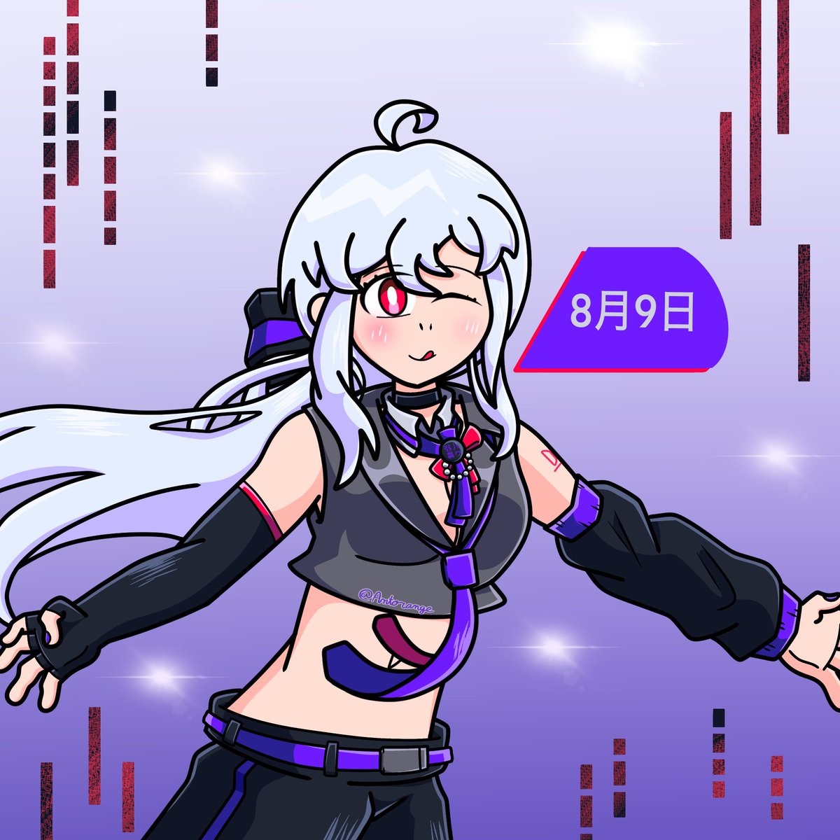 AntorangeTweet's tweet photo. Happy Haku Day💖🍾🍾
#8月9日は弱音ハクの日
#yowanehaku #弱音ハク https://t.co/AC2l8sFgKw