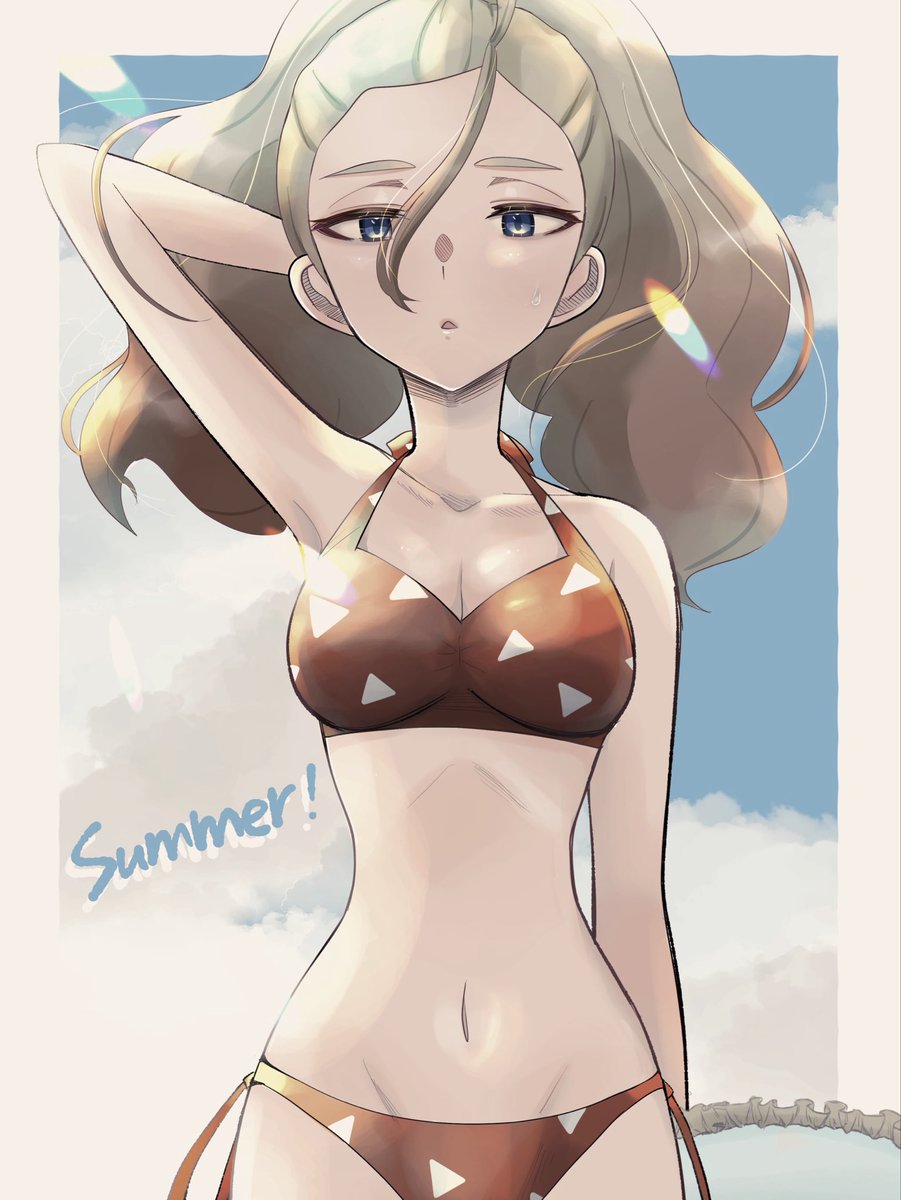 tantei_cafe's tweet photo. グリーズ／ポケモンZA
夏！！水着！！ https://t.co/0lqakrwEYM