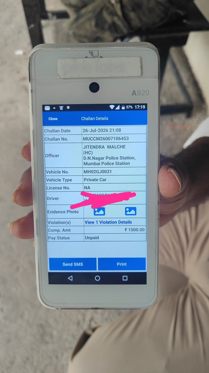 MNCDFbombay's tweet photo. Critical information discovered after conducting a personal level inquiry on below captioned matter of illegal Challan Racket by @MTPHereToHelp

How did Constable Jitendra Malche from D.N Nagar police station land up at Santacruz Juhu Tara road & wrongfully challan the legally parked vehicle in another jurisdiction? 

#MNCDFflyingSquad