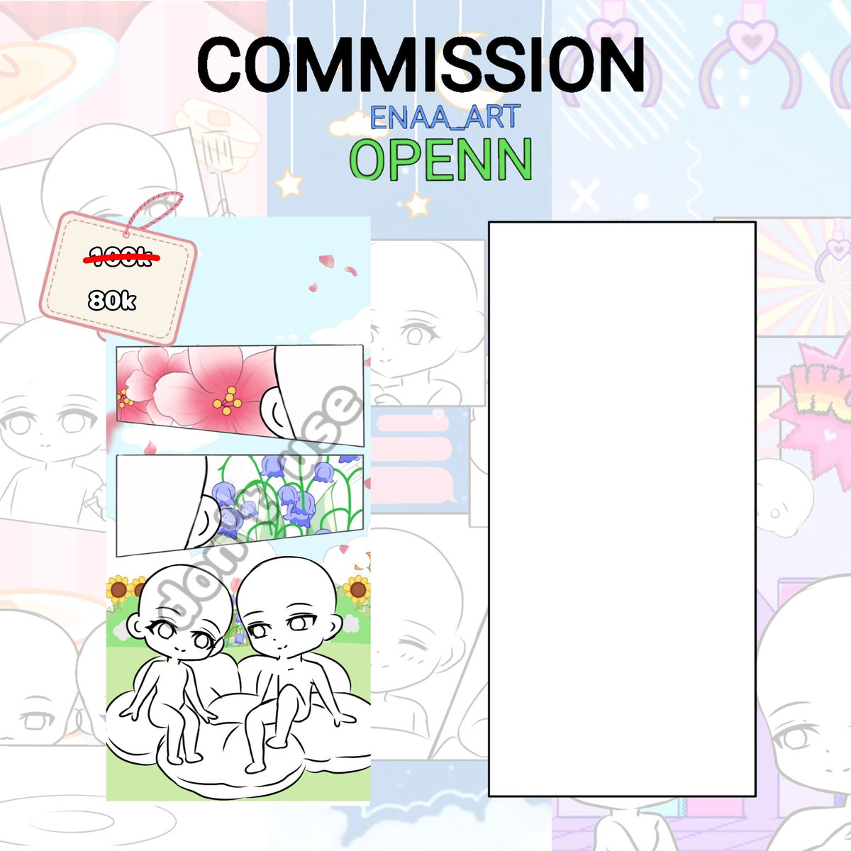 ART_ENAA's tweet photo. #OPENCOMMISSION 
Lokal only 

(0/5)
hallo hallo aku open per ych-an edisi buat wallpaper. 

☕Pengerjaan 5-10 hari tergantung antrian
☕ Revisi max 3x 
☕ Ada banyak yang bisa di req seperti ekspresi, bunga dll (nanti dibincangin di Dm

☕ Payment Via dana,qris,spay, seabank only https://t.co/DvlVC01Agn