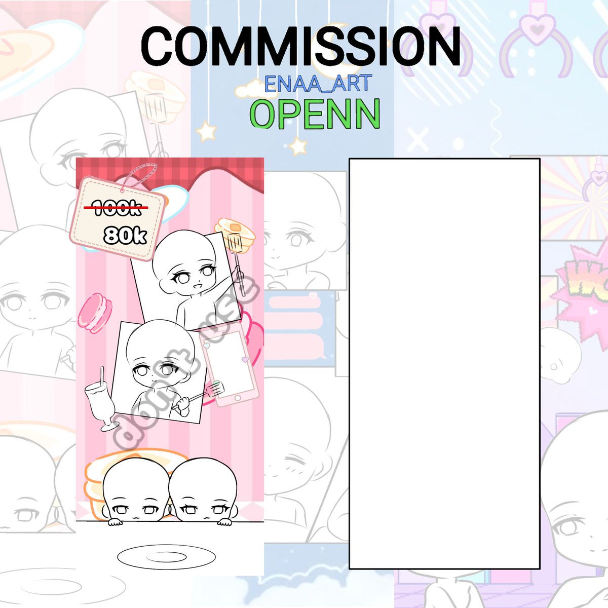 ART_ENAA's tweet photo. #OPENCOMMISSION 
Lokal only 

(0/5)
hallo hallo aku open per ych-an edisi buat wallpaper. 

☕Pengerjaan 5-10 hari tergantung antrian
☕ Revisi max 3x 
☕ Ada banyak yang bisa di req seperti ekspresi, bunga dll (nanti dibincangin di Dm

☕ Payment Via dana,qris,spay, seabank only https://t.co/DvlVC01Agn