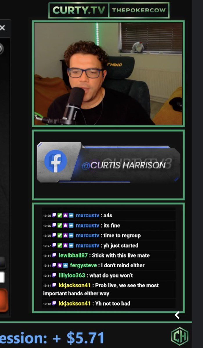 CurtyTV3's tweet photo. 3 streams in. 👀

I honestly wasn’t really sure what to expect when I started this.

But I’m absolutely loving it.

The first 3 streams have been brilliant 🤩 Long sessions, plenty of chat and plenty of laughter.

I know how hard this streaming game is, so I’m genuinely buzzing that people are already coming in, sticking around and getting involved.

We’re only 3 days in and there’s already a little community starting to form around it, which is the main goal!

If you want to come and get involved, come over to my Twitch channel — we’ll be live again later today!

Come on!! 🐄♠️

#Poker #BankrollChallenge #CurtyTV3 #MTT #PokerCommunity