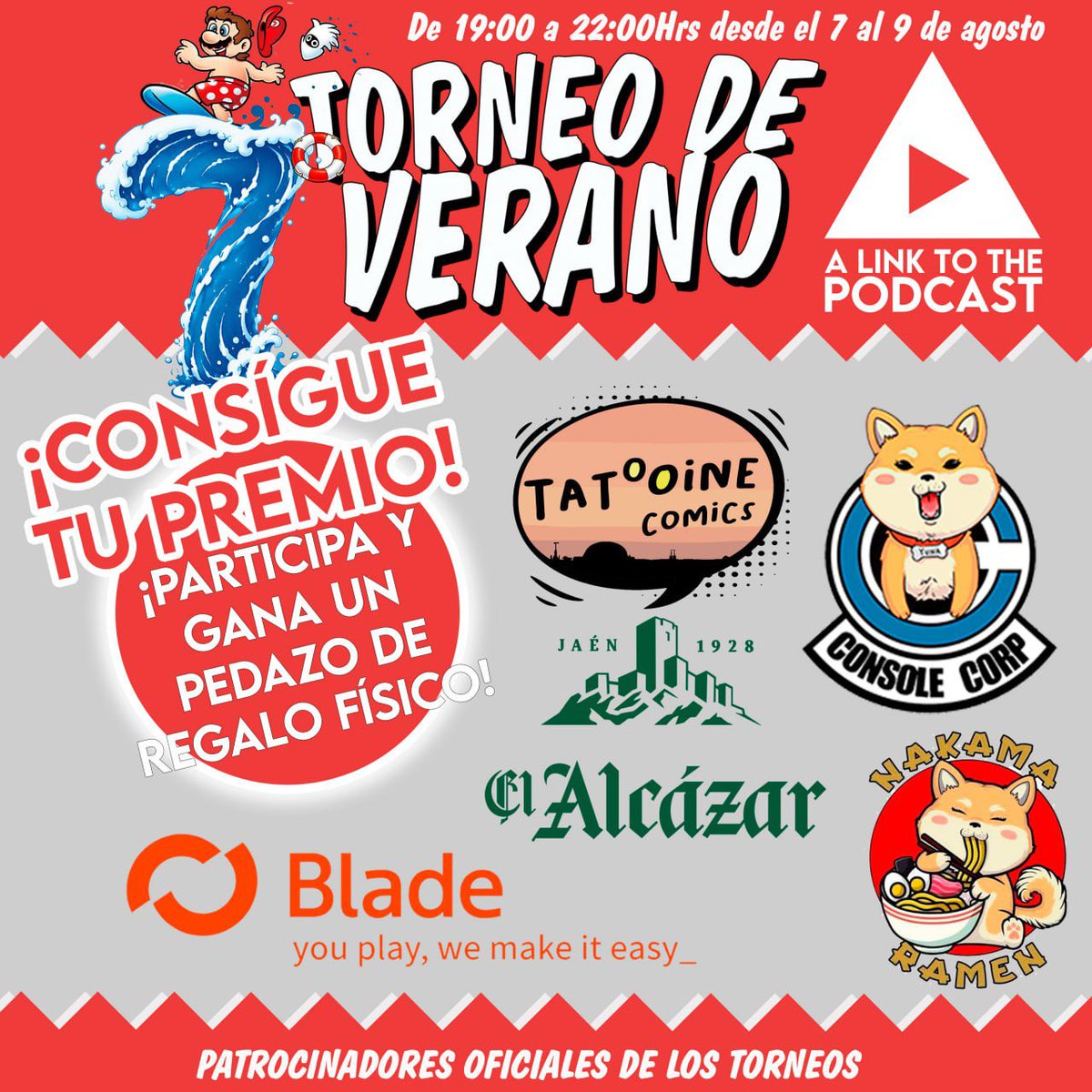 LinkToPodcast's tweet photo. 🟩 Empresas colaboradoras.
Gracias por apoyar los torneos:
@TesuraGames
@bladegear_
@cervezasalcazar
@MeridiemGames
@RAWRLABGames
@devilishgames
@JanduSoft
@Dolores_Ent
@FlynnsArcades
@TatooineComics
@Console_Corp
@JFGamesPR

💚 Sin vosotros, esto no sería posible. https://t.co/4CHEJYCW26