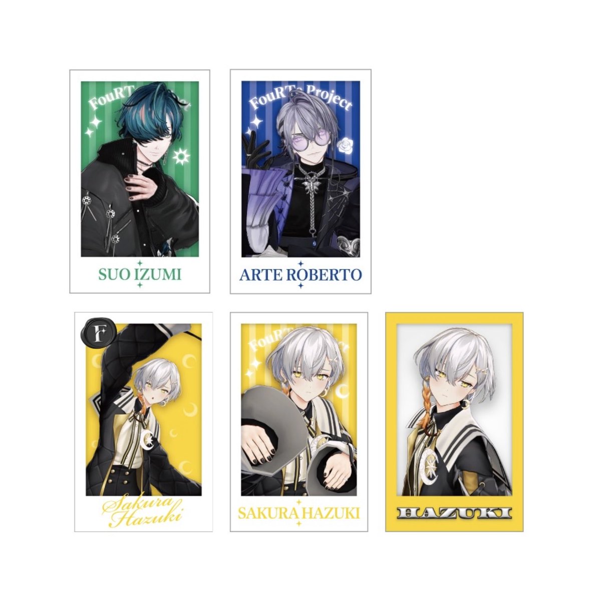 Yule__12586's tweet photo. 【交換】FouRTe Project フォルテ ALL IN チェキ風カード チェキ

譲 : 白  💜 2 🧡 💛 ❤️
       黒  💜
       色  💜 🧡 ❤️
       箔  🧡 2

求 : 💚 🩷 or 2枚目 各1
       黒  🧡 💙 各1 (コンプ目的)

郵送での交換希望です
検索からもお気軽にお声掛けください。
よろしくお願いいたします。 https://t.co/9MjAFMi68S