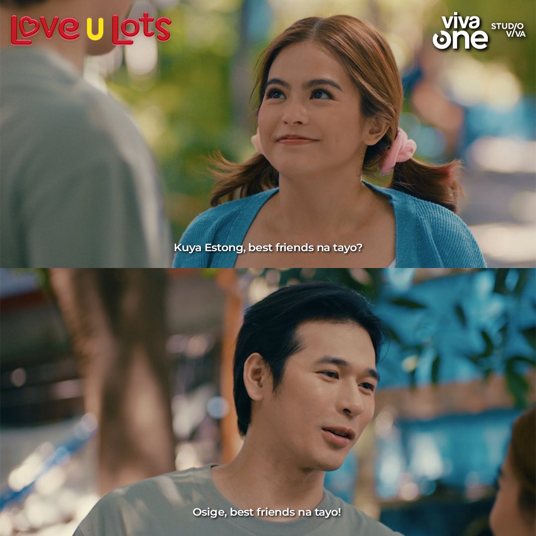 StudioVivaPH's tweet photo. LOTS OF FRIENDSHIP, ESTONG! 🧡
Bestfriend mo na si Yeye, friend mo na din si Ysa. Sino kaya next?
Catch the EPISODE 3 of LOVE U LOTS streaming only on Viva One https://t.co/eoO46giCW4
#LoveULots
#LULPaintMeCloser
#BeaBinene #WilbertRoss
#WilBea
#StudioViva #VivaOne https://t.co/kMX3jy806k