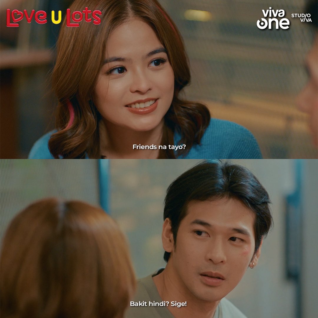 StudioVivaPH's tweet photo. LOTS OF FRIENDSHIP, ESTONG! 🧡
Bestfriend mo na si Yeye, friend mo na din si Ysa. Sino kaya next?
Catch the EPISODE 3 of LOVE U LOTS streaming only on Viva One https://t.co/eoO46giCW4
#LoveULots
#LULPaintMeCloser
#BeaBinene #WilbertRoss
#WilBea
#StudioViva #VivaOne https://t.co/kMX3jy806k