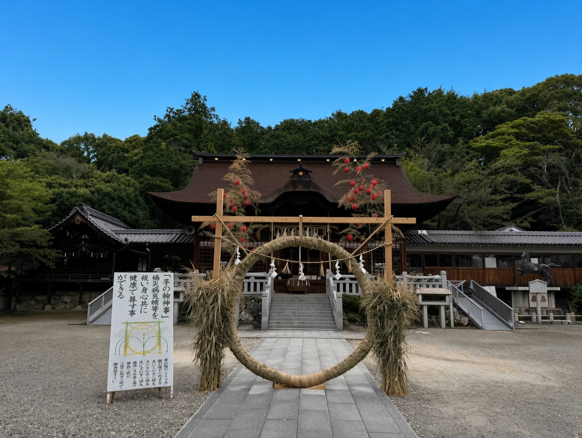 TEDIKARA's tweet photo. 夏祭2日間無事斎行いたしました。
8/16まで茅の輪を設置しております。
ご自由にご参拝ください。 https://t.co/xHhwdQW9vg