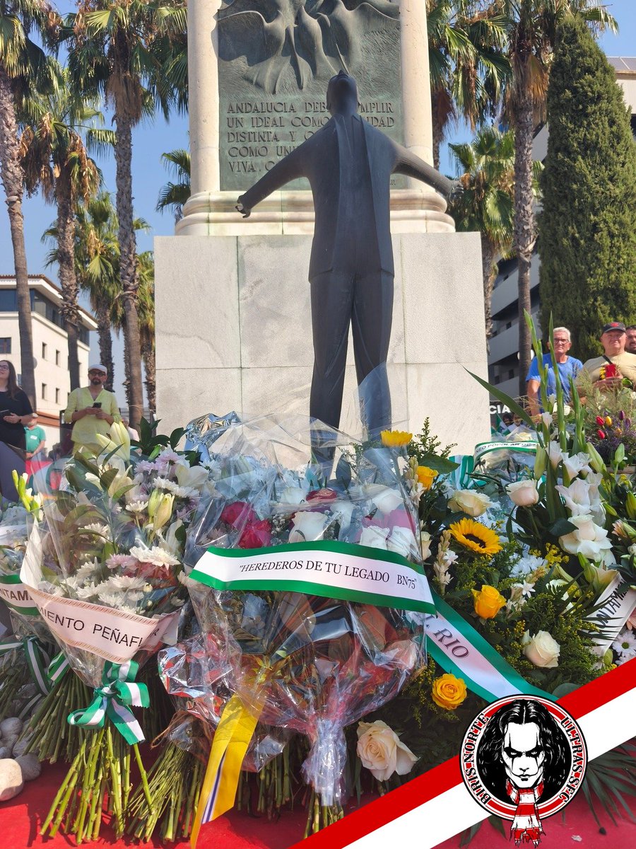birisoficial's tweet photo. Como cada año, hemos estado presentes en el homenaje a Blas Infante. Está vez en el 90 aniversario de su fusilamiento. https://t.co/70uYCkeA7n