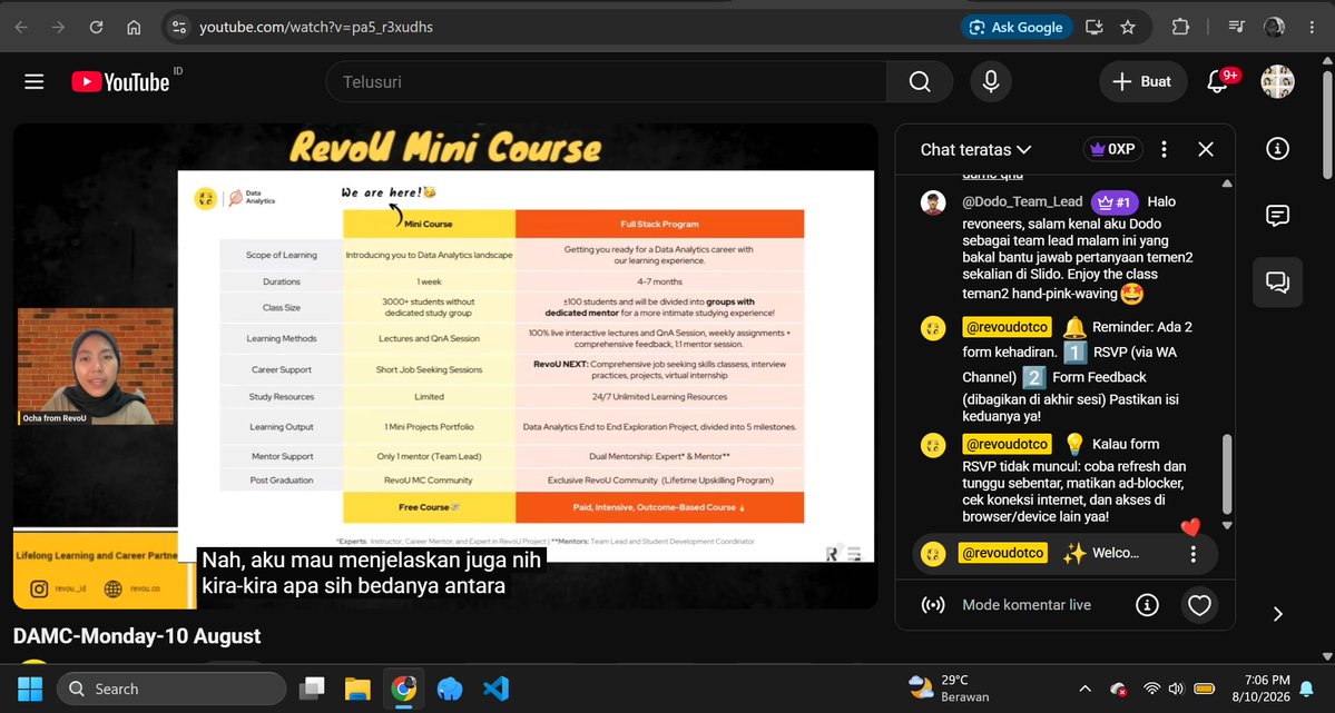 myname_plida's tweet photo. daripada gabut gaada kerjaan mending ikut mini course dari RevoU secara gratis selama seminggu @revoudotco https://t.co/x6iSl8bJl3