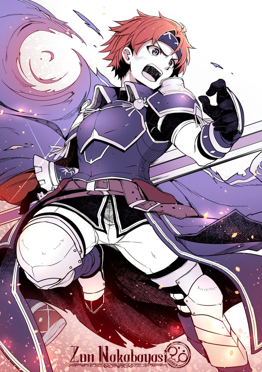zunbayasi's tweet photo. 線画伝承ロイ(再掲) https://t.co/OVPe5gArqy