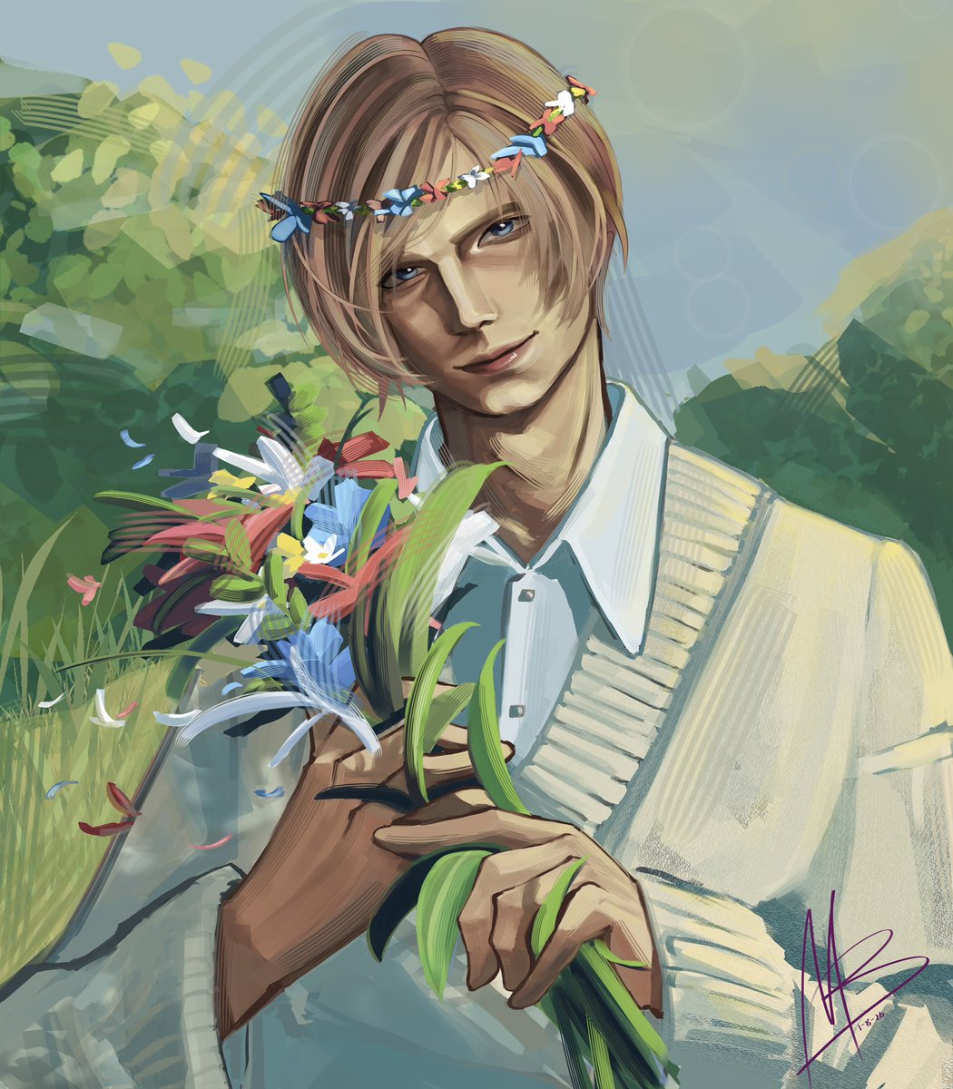 BMouuu12's tweet photo. Leon Kennedy 🌹
(When the residents aren’t evil)
#LeonKennedy #ResidentEvilㅤ #digitalartㅤㅤㅤㅤ #fanart https://t.co/IIhRcJ1CHE