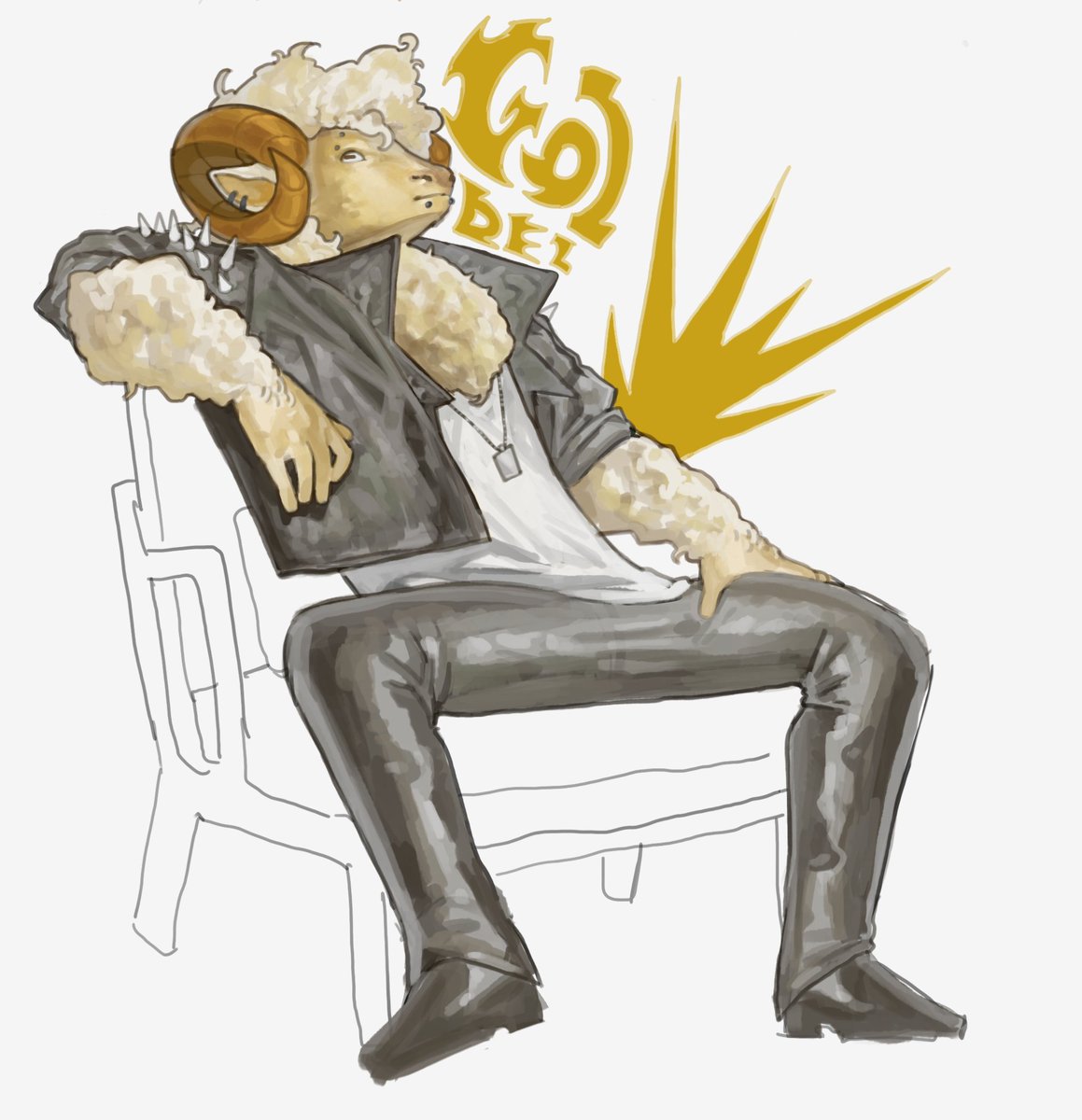 haxonxuu's tweet photo. the chair can render itself #puzzleheads https://t.co/yNjxhW0F0b
