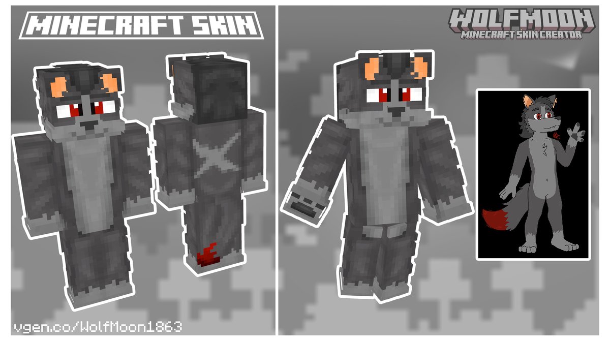 gameralextutos1's tweet photo. Skin Commission
#Pixelart #Minecraft #Minecraftskin #Furry #Furryminecraft #Vgen #Vgencomms https://t.co/ck59LJ3F0q