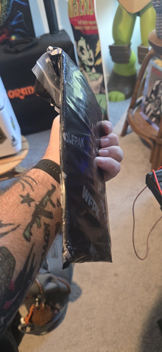 PCK_Nickzilla's tweet photo. @WOLFpaktrust $16 dollars shipping for this and if I added 1 patch it went to $20. Do better I will be getting patches elsewhere. https://t.co/ilbaRab4Wi