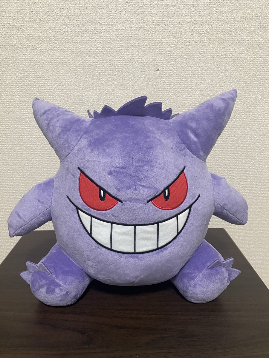 morinao_vtuber's tweet photo. 見てこれ
ゲーセンで100円でゲンガーゲットした！ https://t.co/hN5UbDI15K