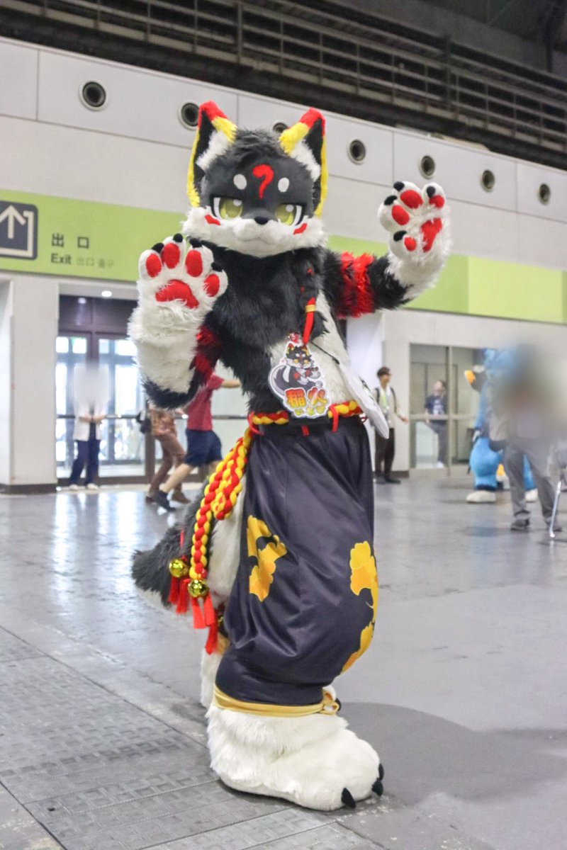 satorou1034's tweet photo. 稲火さん

カッコいいし＆かわいいケモノさんでした〜
模様や衣装等がきれいですな〜

ポーズも多くて（＋かっこいいので）撮影枚数が…
どの角度もいいですな〜

本当にありがとうございました〜

#OFFF2026 https://t.co/ouhxRzJxsg