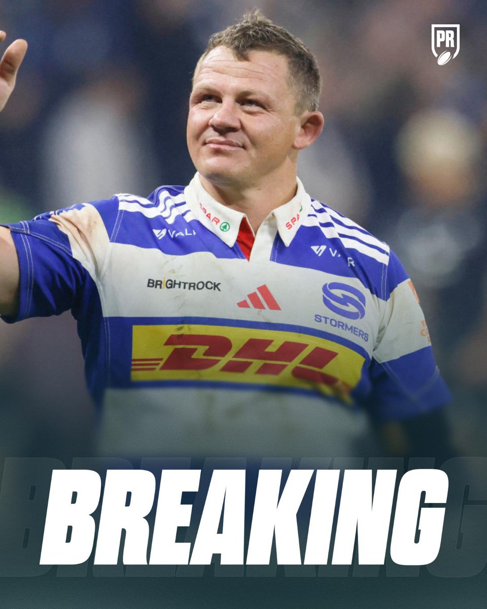 PlanetRugby's tweet photo. 🇿🇦 39-year-old utility forward Deon Fourie has been called into the Springboks squad for the forthcoming Rugby's Greatest Rivalry series. https://t.co/ZukminoAMS