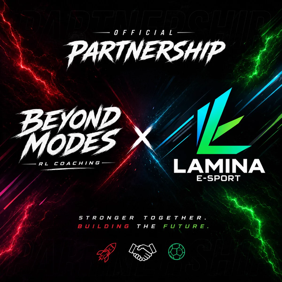 Beyond Modes x Lamina E-Sport officially partnering together.