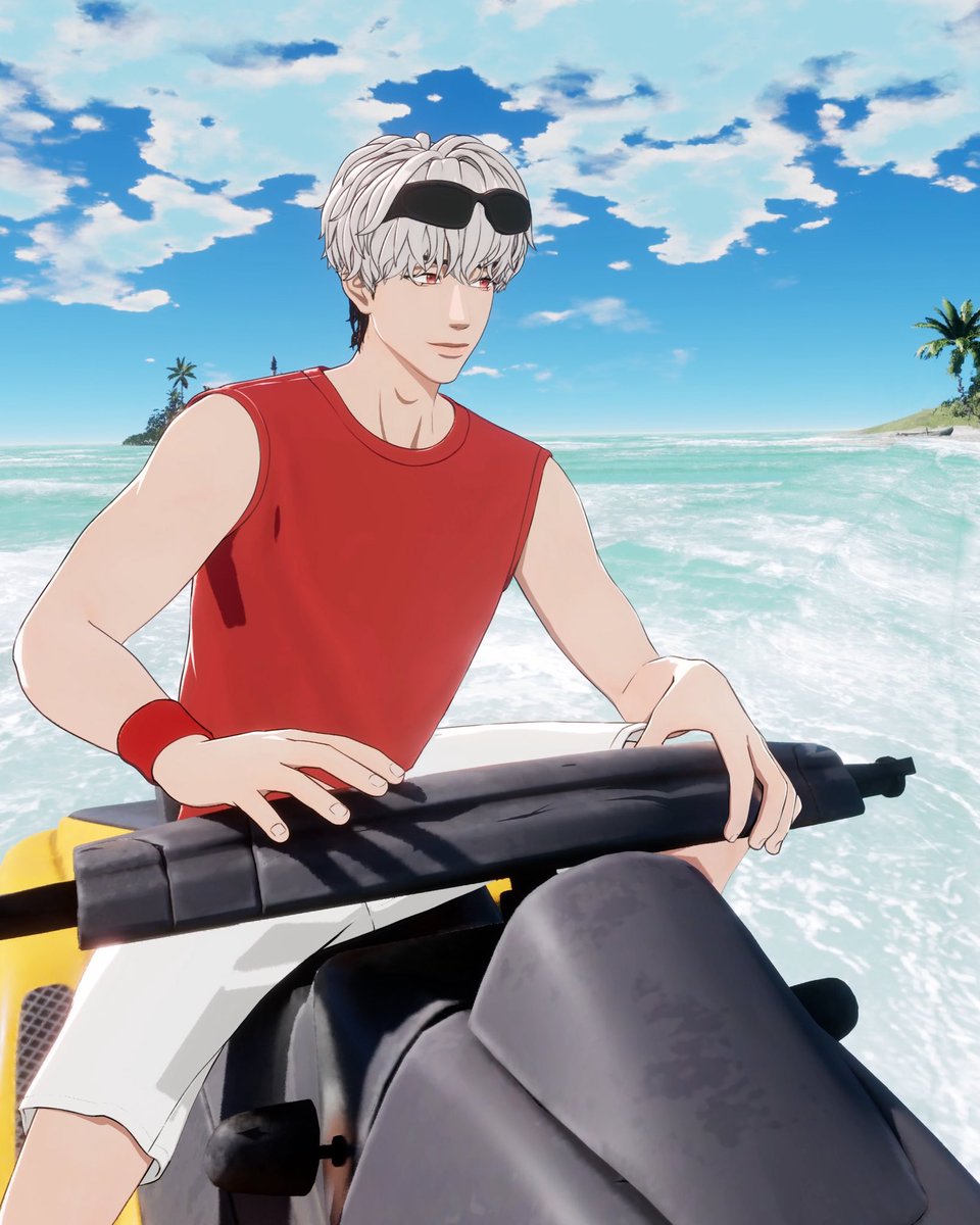 NtxRon's tweet photo. 水上バイクのガイドのお兄さんすぎて致死量のメロ😭😭😭後ろ乗らせてください。 https://t.co/2EwZgcdyHb