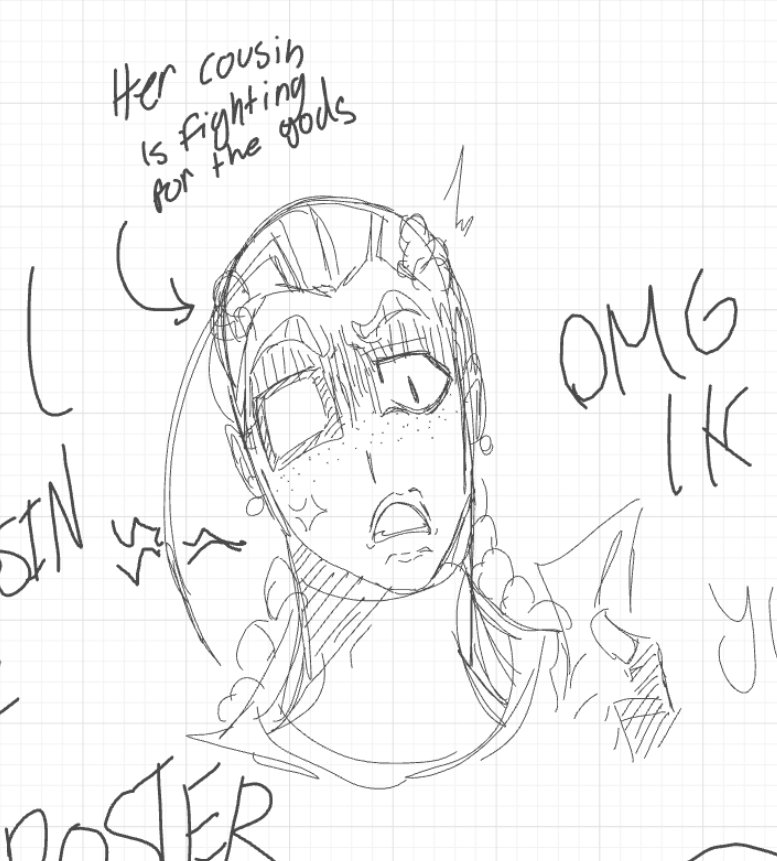 Beer_Lover_Heh's tweet photo. Few Naomi drawings I did on whiteboard fox 😼 (She angry) #RoR #SNV #roroc https://t.co/D9PeQf9VgY