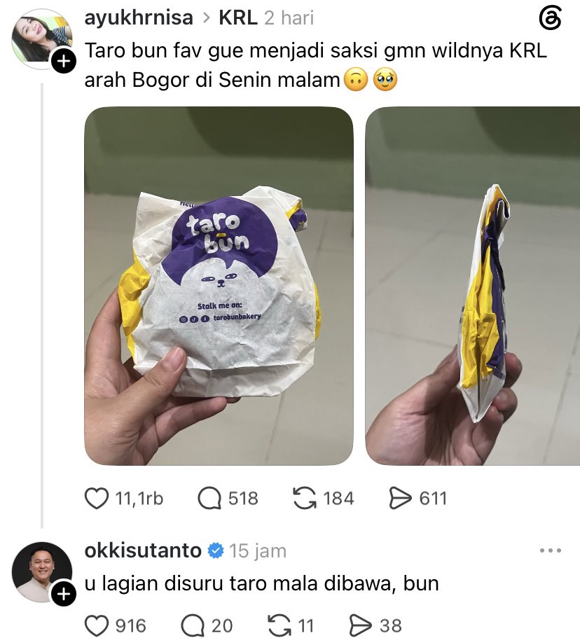 ultramenksms's tweet photo. jadi roti geprek dong😭😭😭 https://t.co/x7GozfAmUZ
