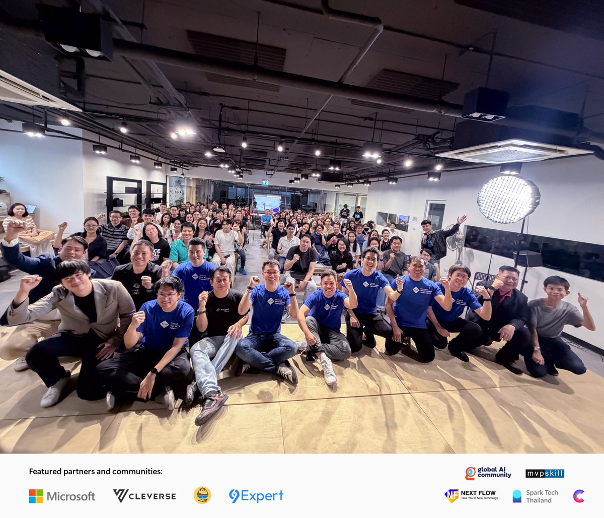 FrontierComTH's tweet photo. ขอบคุณเพื่อน ๆ ทุกคนที่มาพูดคุยเกี่ยวกับ #Microsoft365 Copilot ในงาน #MicrosoftCopilot Community Meetup ที่ผ่านมา 💙

รวมถึง @CleverseTeam / @Microsoft / #วิศวกรเป็ด / @9EXPERT ที่สนับสนุนงานกิจกรรมนี้ด้วยครับ

แล้วมาเรียนรู้ไปด้วยกันใน Communities นะครับ 🙂

#MicrosoftFrontierTH https://t.co/v8ofjHxRwr