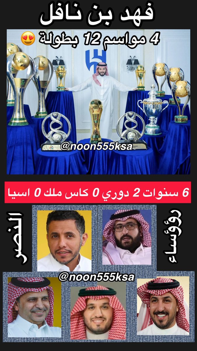 2hasoon2211's tweet photo. @Turki_alharbi44 @AlsuwaiketS يارجل،خل الطابق مستور،
اعلام،،النصر،برغم،من،فوز،فريقهم،بالدوري
بالدف،وشق،الانفس 
إلى، انهم، لا زالو، يشعرون، بعقده،النقص،،
من،الهلال، https://t.co/g0KVkJKdFP