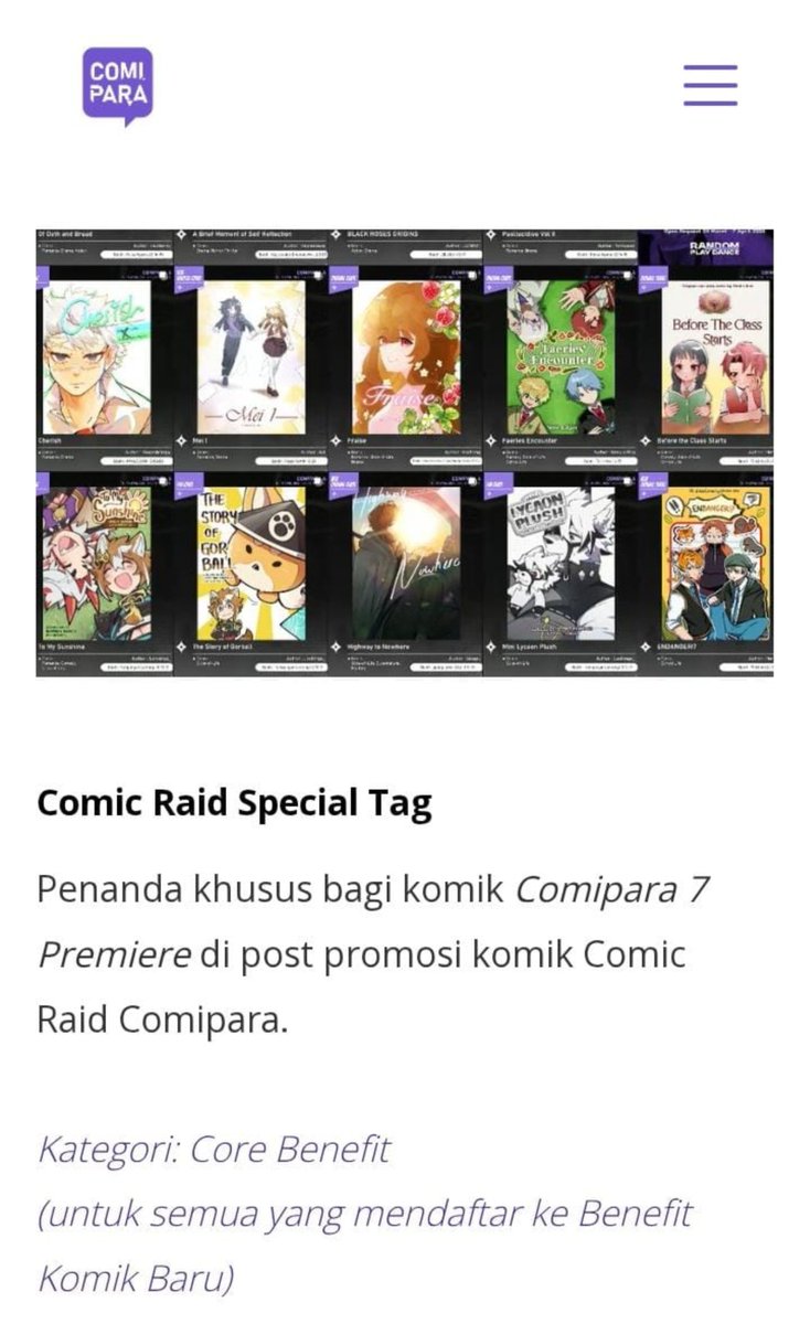 renren_neru's tweet photo. lucu banget notis di web comipara abis dikasih email benefit komik baru terpampang 3 judul cover komik lokal Neru x Riru di pojok kanan tuh...
omaga anak-anak oc kuh (o´罒`o)♡
btw nantikan ges bakal ada komik baru lagi next #comipara7, janlup mampir booth Third Arc (K13-14) ~ https://t.co/nu5eIEhmro