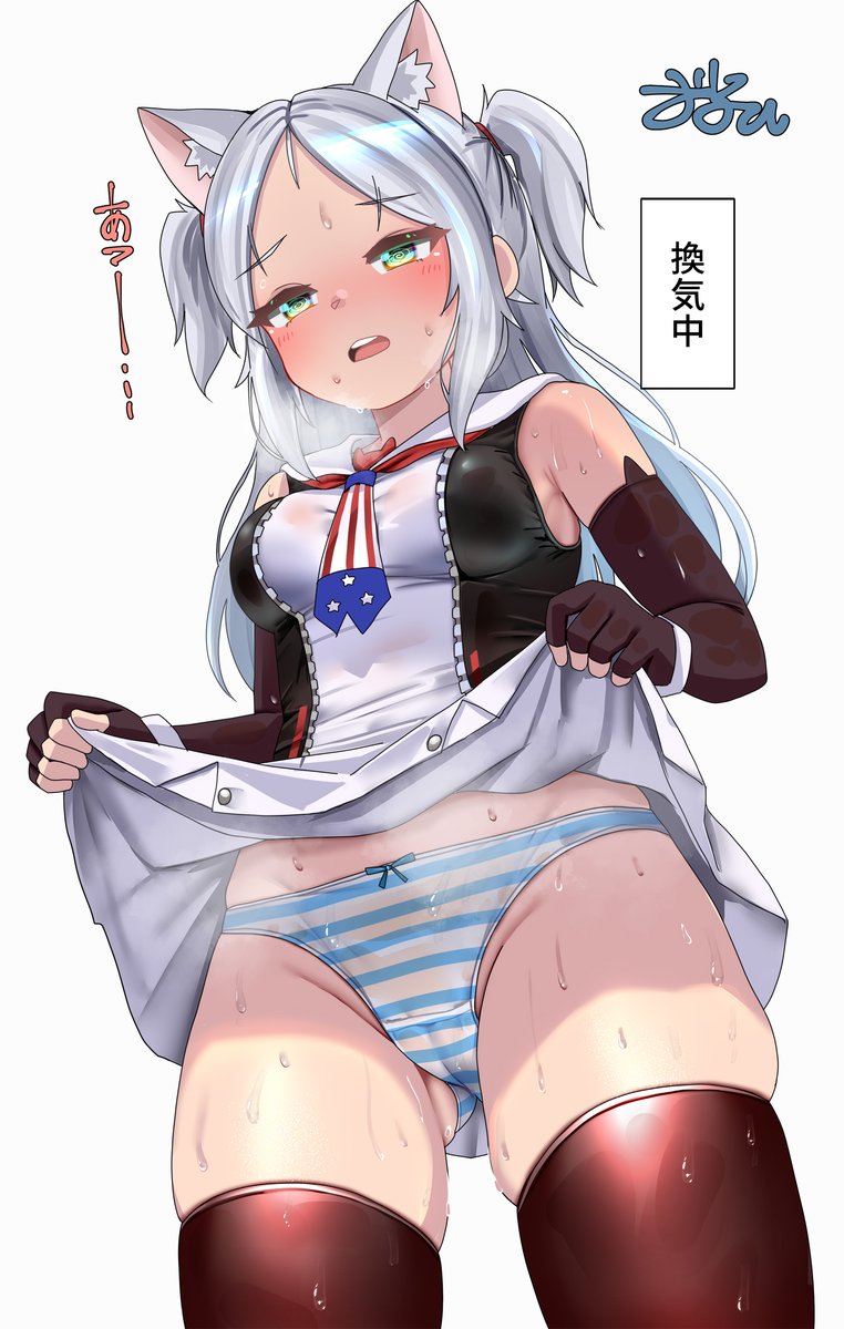dedorudy's tweet photo. オーバーヒートシムスちゃん
最近あつすぎるからね　しかたないね！ https://t.co/1PW7hsiZUj