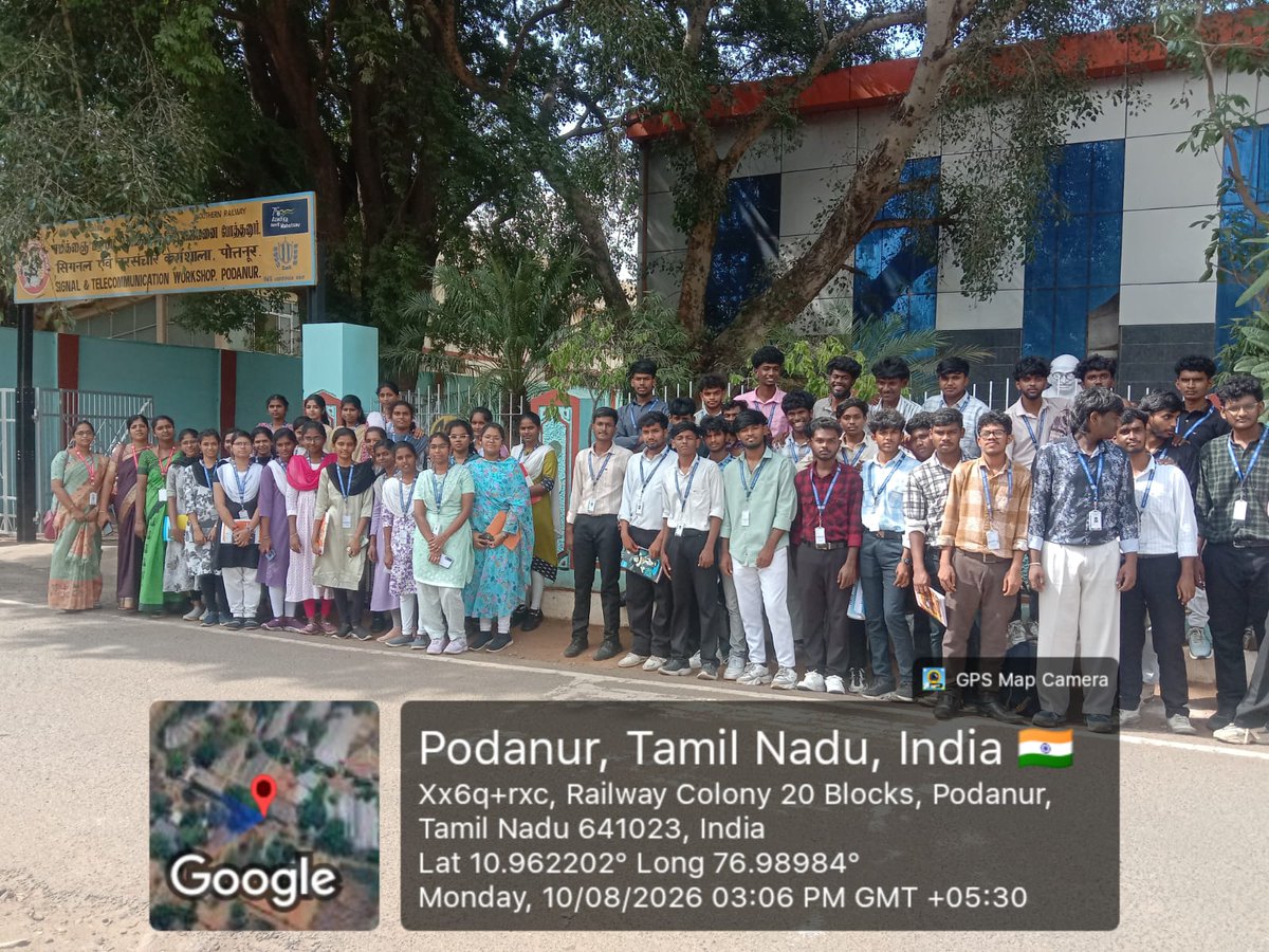 CoimbatoreRvs's tweet photo. RVS Institute of Technology
An Autonomous Institution
π Industrial Visit
Faculty members and students of the ECE Department visited the Signal & Telecommunication Workshop, Podanur for industrial exposure and practical learning.
#RVS #ECE #IV #LearningBeyondClassroom https://t.co/qtZAq9cCeS