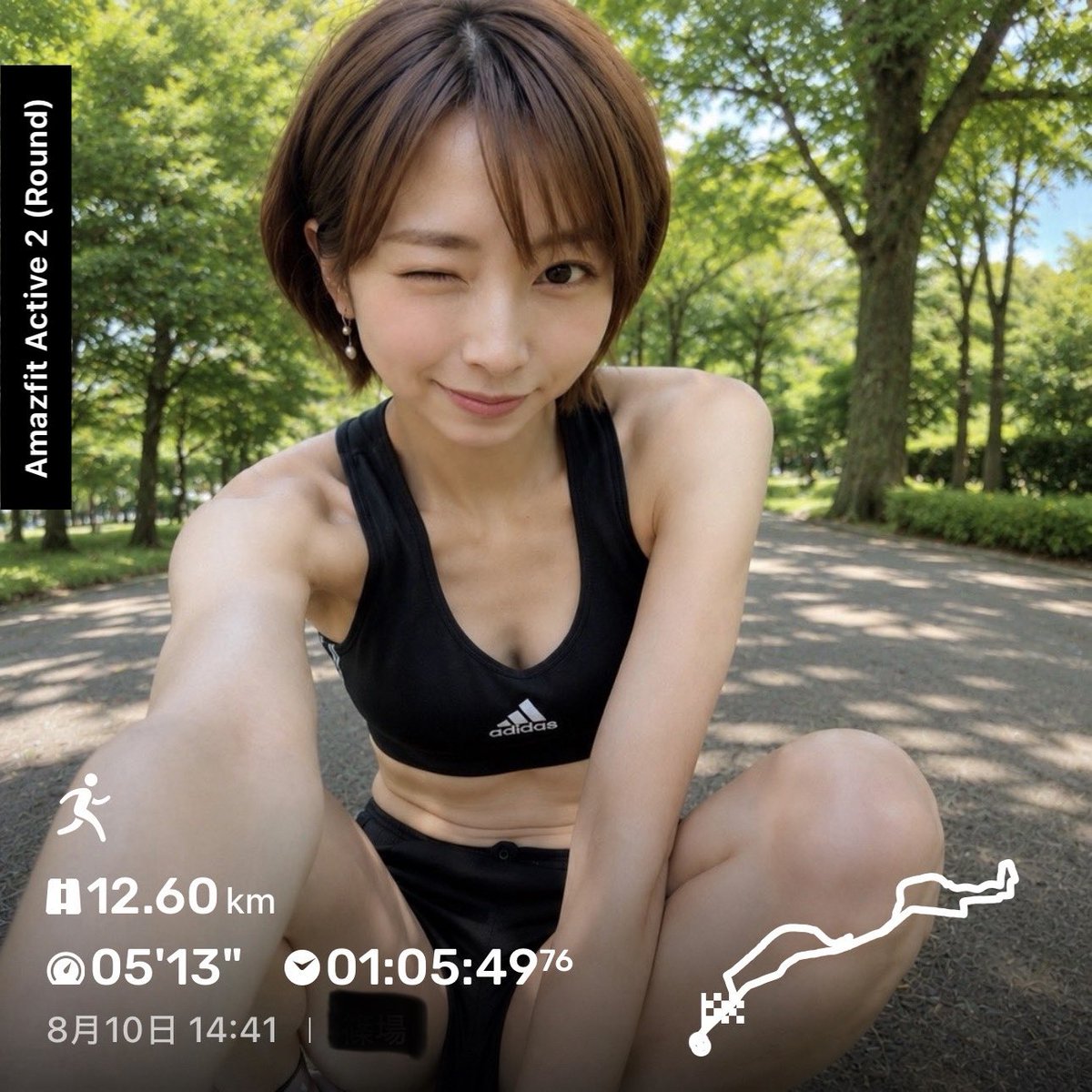 harunax007's tweet photo. 今日は台風の影響で雲も多くて日差しが弱く、風もそこそこ吹いてくれて最近で走りやすい日でした。10kmのつもりだったけど脚がノッている気がしてちょっとだけオマケした。
ようやくこの表示の仕方覚えたw https://t.co/MI68TEgXeU