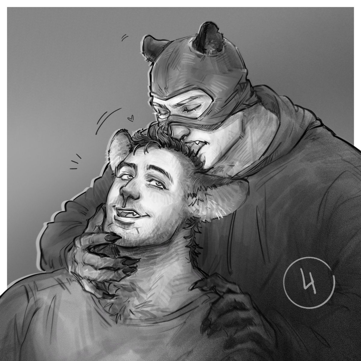 _outdust's tweet photo. Well, someone has to groom that silly haircut 👅
-

Day4 Hybrids
#GhoapWeek2026 / #GhostSoap #Ghoap 

[Lost it halfway through, so don’t mind the hands &amp; stuff] https://t.co/dhKq34NBrC