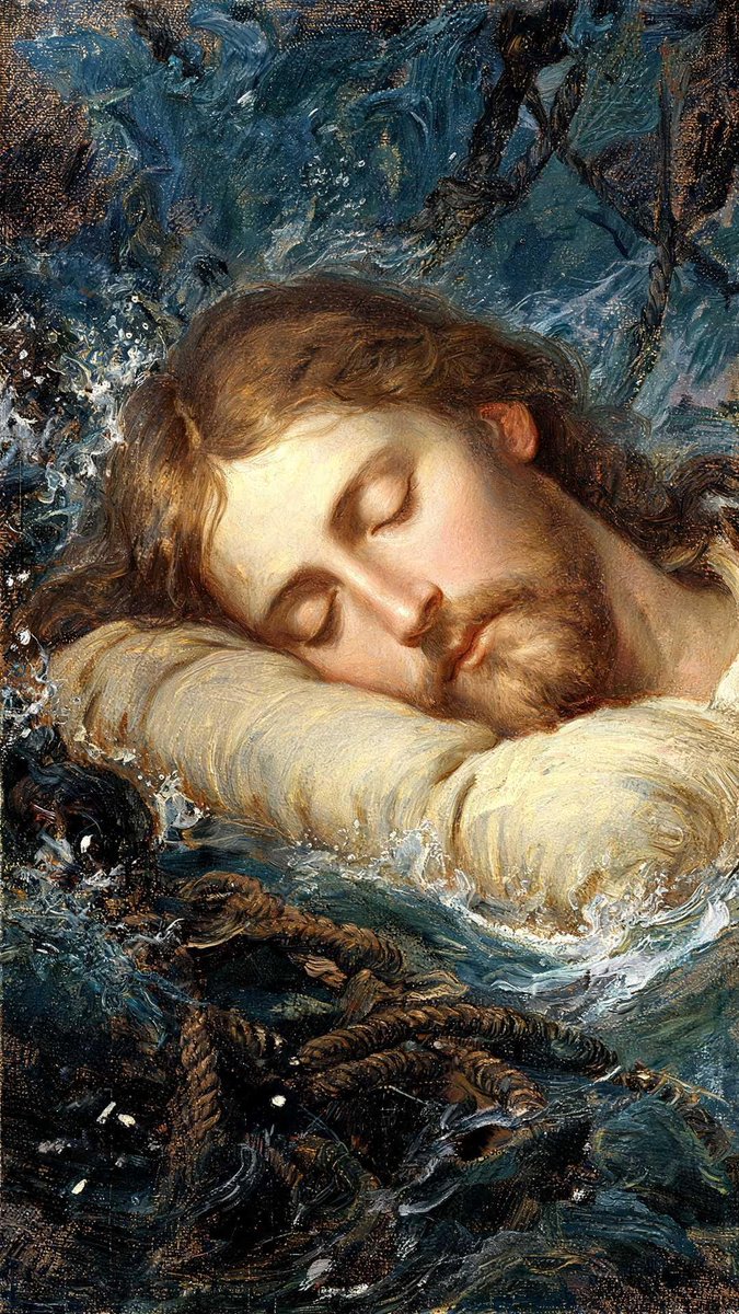 Adam_FaithfulM's tweet photo. The storm was real. 
The danger was real.

And He slept. (Mark 4:38)

Peace isn't the absence of the storm.
It's the presence of the One who outranks it. https://t.co/P3sbIQSAFM
