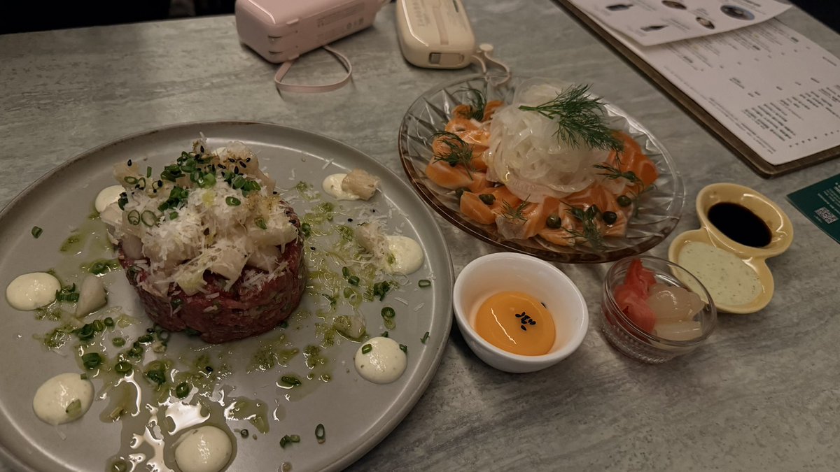 Relax9339's tweet photo. 🥩🍣🌅 https://t.co/AA8uKgDQVI