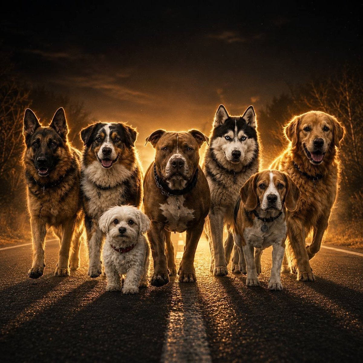 Luigiferforever's tweet photo. this is way more Odyssean than Nietzschean

Nietzsche is about becoming, struggle, and overcoming

Odysseus is about the journey back home

these 7 dogs literally got stolen and walked 17km to return home

the lore is right there https://t.co/m3ozD9BO1H