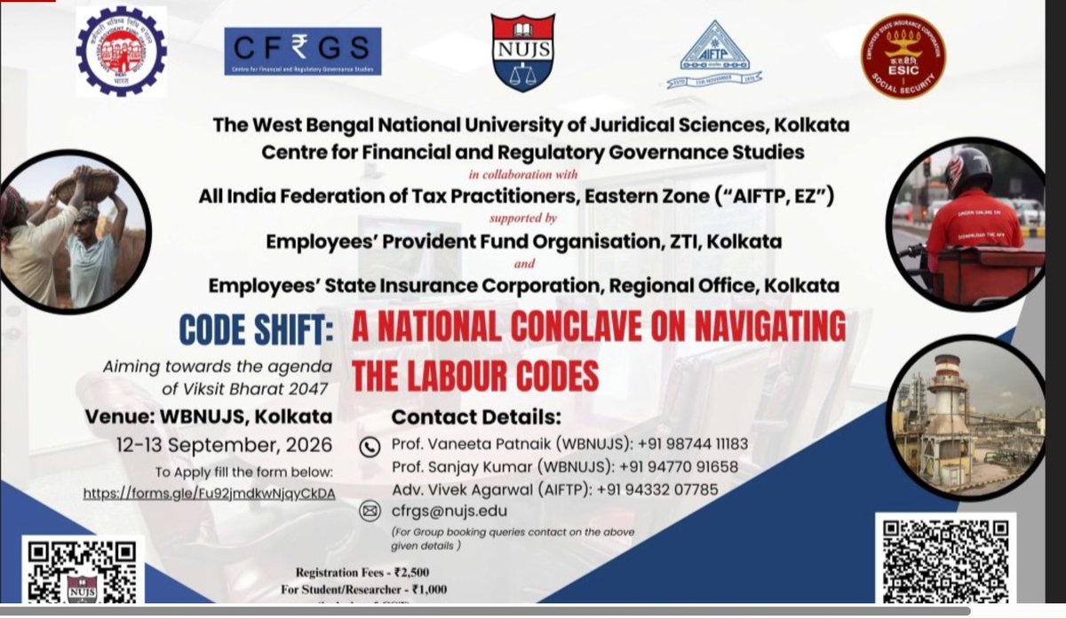 rishikarr's tweet photo. The irony of NUJS hosting this event while enjoying the benefits of low pay and exploitation of their own staff. https://t.co/nZzsxzhjax