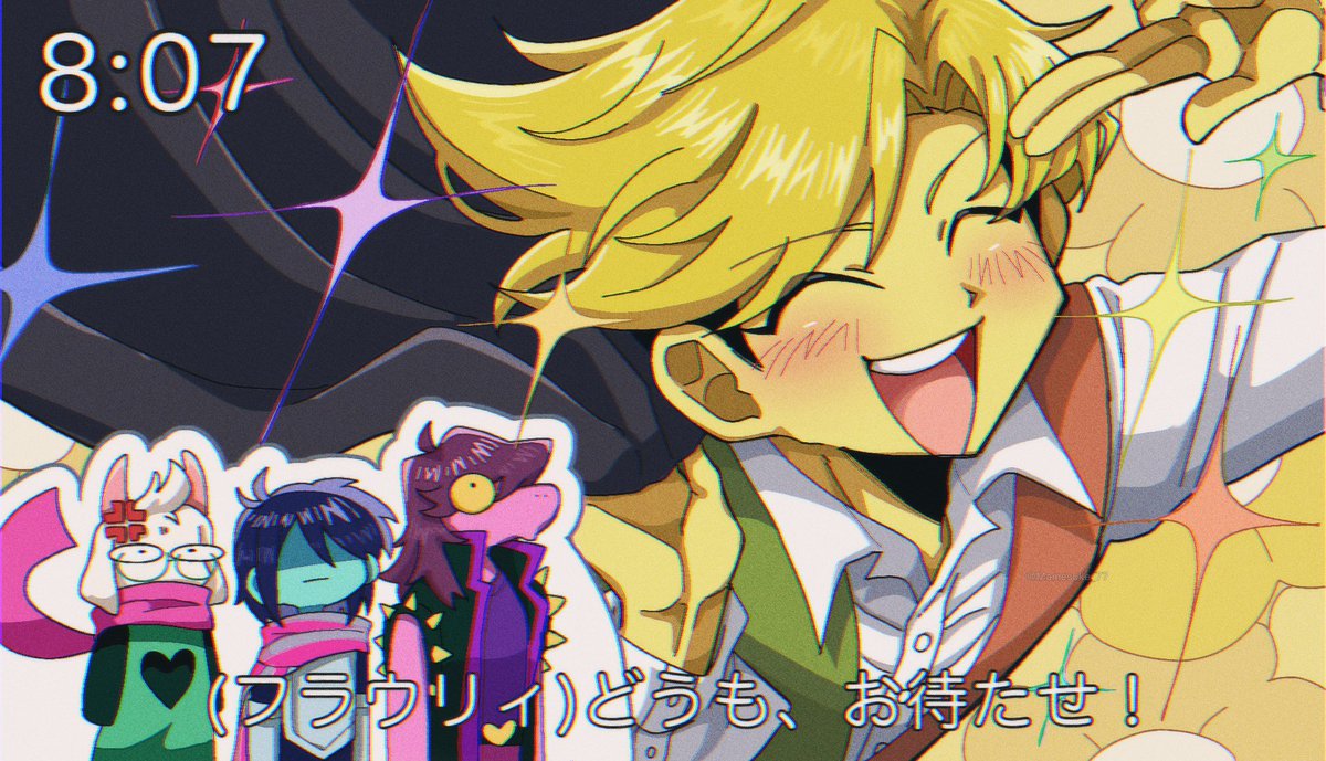 Mamesuke_77's tweet photo. レトロアニメ風🌼 https://t.co/38Pwa978lE