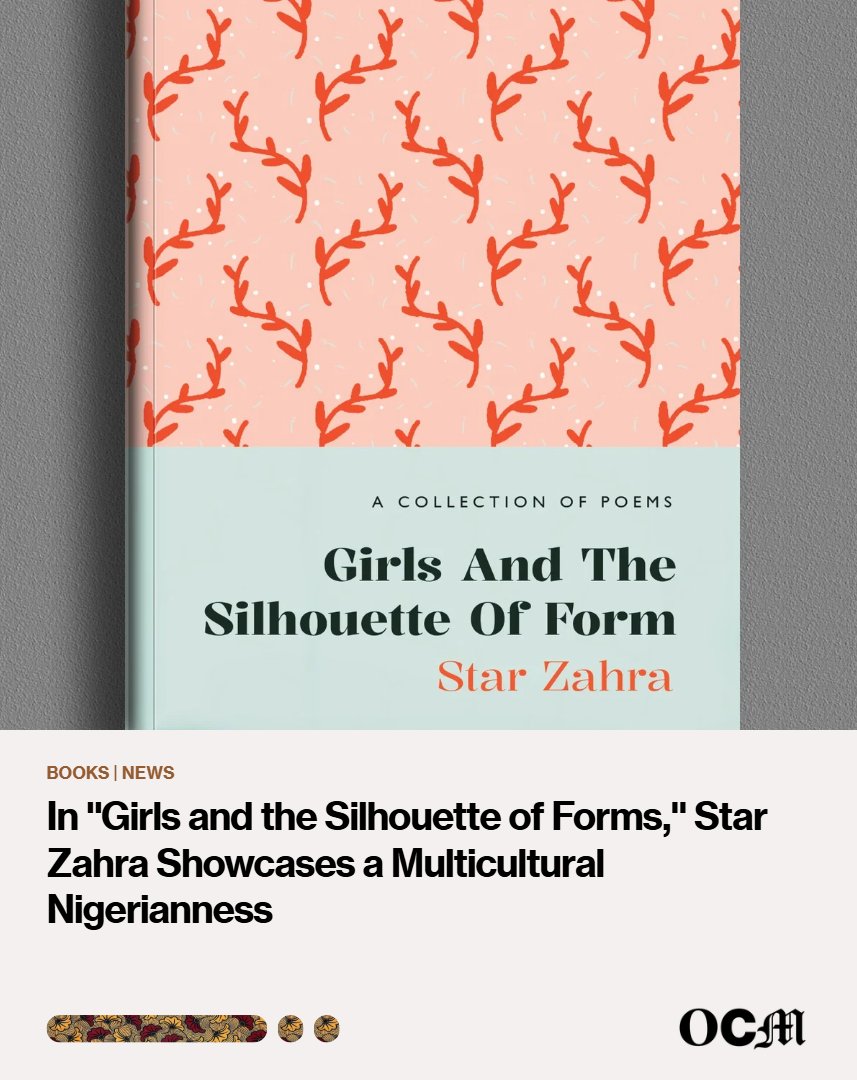 OpenCountryMag's tweet photo. Published by Masobe Books (@masobebooks), Star Zahra's sophomore poetry collection, "Girls and the Silhouette of Form," has already won the 2025 Association of Nigerian Authors/KMVL Poetry Prize. The collection has been praised by critics and reviewers for its linguistic innovation and emotional resonance. Author Romeo Oriogun (@RomeoOriogun) called it "A celebration of the mundane," going on to say that it "sings of what it means to be Nigerian today."

Star Zahra is a Nigerian poet and textile artist. She is the author of "The Dance of Dawn" (2018) and "Girls and the Silhouette of Form" (2024). She serves as a poetry editor for ORISON BOOKS INC, a US-based publishing house and also reads for the American Poetry Journal. Her work has appeared in Brittle Paper, Isele, The Lagos Review, Konya Shamsrumi, Olongo Africa, Kalahari Review, Shallow Tales Review, 20:35 Africa and was shortlisted for the Journal of African Youth Literature Prize for Poetry.

"Girls and the Silhouette of Form" is available at Rovingheights, Spine and Label, Adam's Page, Chapter One, and other leading bookshops nationwide.