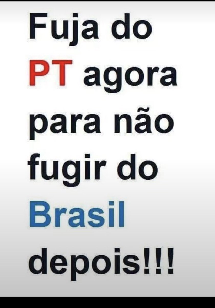 JoseDinisPFons1's tweet photo. B R A S I L

CIDADÃO BRASILEIRO APROVEITEM AS ELEIÇÕES DE 04/10/2026 PARA QUE ESTÁ FRASE NÃO SE CONCRETIZE. https://t.co/JvX3w3MhJb