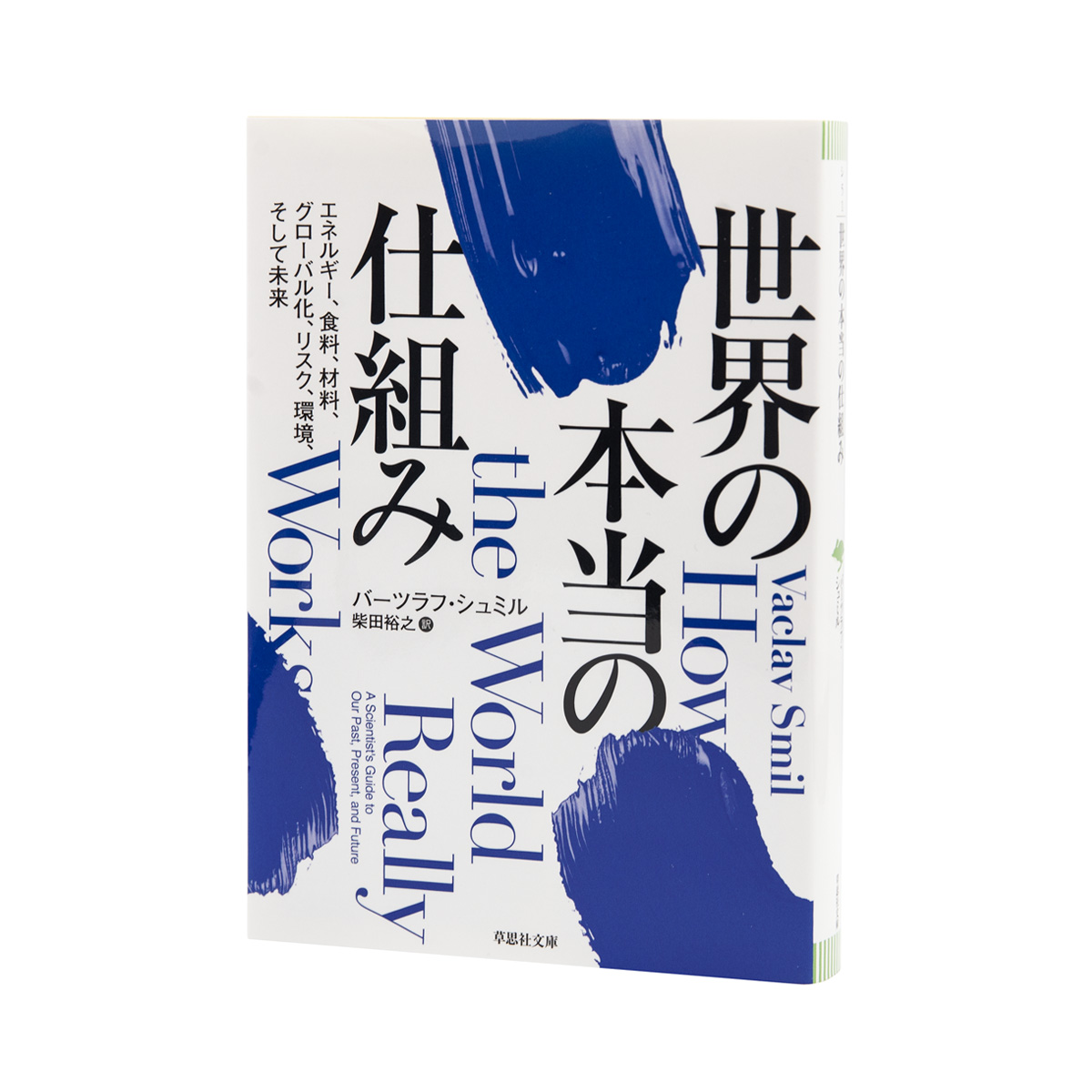 igadesk's tweet photo. 単行本はソリッドでとても目立つデザイン（装幀は昨今、異常に手に取ってしまう大倉真一郎さん）でしたが、せっかく文庫をまかしてもらったので、ダイナミックさを出しつつもリキッドな要素（資源のメタファー）で文庫化してみました。完成してしまえば、これしかないって感じの帰結だけど、難産だったなぁ……。今の世の中を見るのに普遍的な内容だと思うので、一冊お手元にどうぞー。