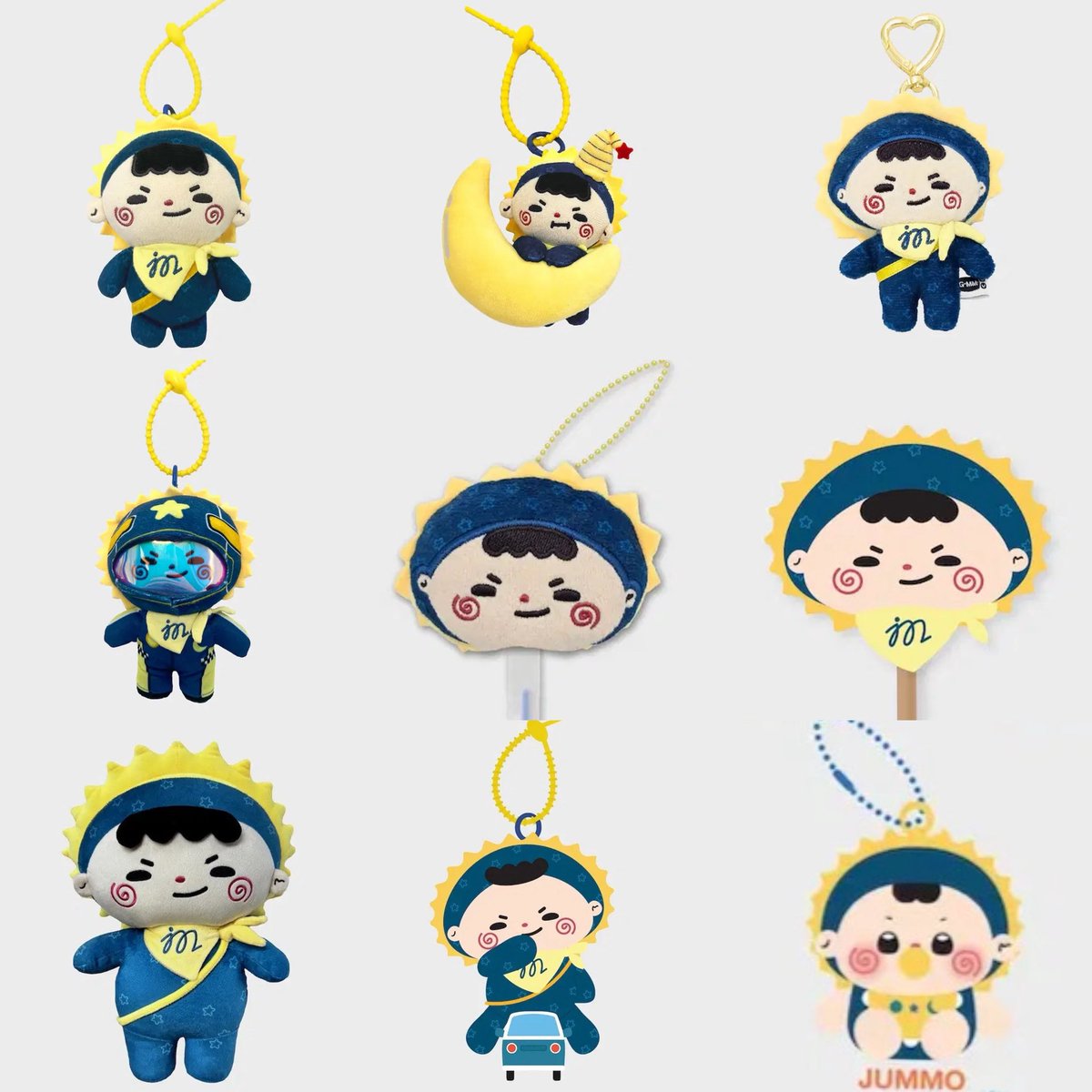 dearjumark's tweet photo. jummo doll collection 💛💙

#JUMMO #JuniorMark https://t.co/ngJ8qSL74P