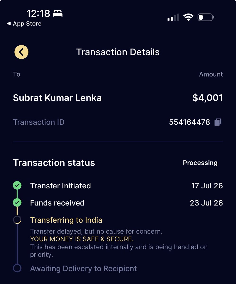 lenka_subrat's tweet photo. !!SCAM!! !! SCAM!!
@RBI @PMOIndia @AmitShahOffice 
@joinabound where is my money? When it will deposit? https://t.co/7ULw4DQoRG