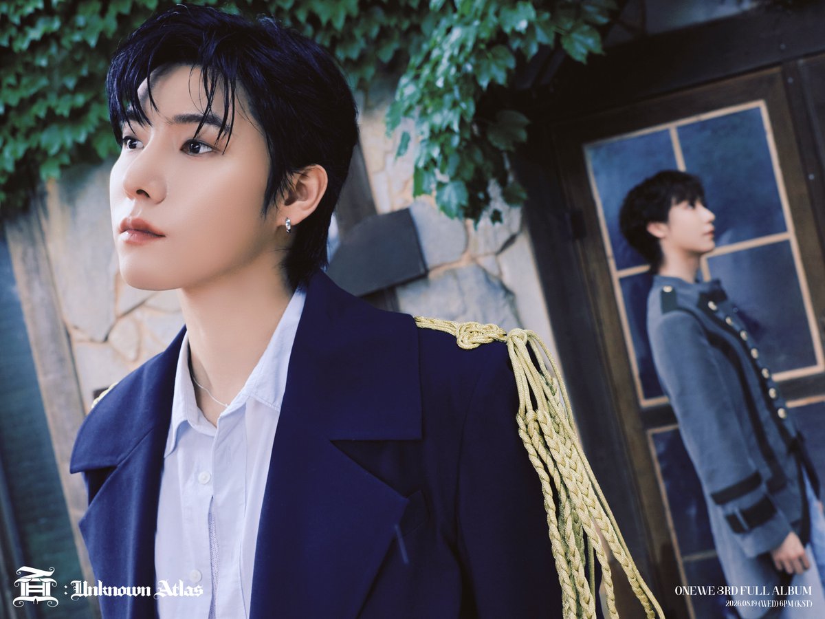 official_ONEWE's tweet photo. [#ONEWE]

ONEWE 3rd Full Album 
[面 : Unknown Atlas]

💫 Chapter : Poster 💫

▪️ YONG HOON ▪️
▪️ DONG MYEONG ▪️

2026.08.19 (WED) 6PM (KST) RELEASE✔

#원위 #面_Unknown_Atlas
#용훈 #YONGHOON
#동명 #DONGMYEONG
#Scenario https://t.co/cVsRJQ2GpL