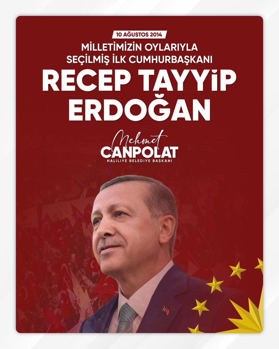 mcanpolatnet's tweet photo. Milletimizin kendi Cumhurbaşkanını doğrudan seçtiği 10 Ağustos 2014 tarihinin yıl dönümünü gururla anıyoruz.

Millî iradenin sandığa güçlü şekilde yansıdığı bu anlamlı günün yıl dönümünü kutluyor, ülkemiz ve milletimiz için hayırlara vesile olmasını diliyorum.

@RTErdogan https://t.co/79LNXQy09b