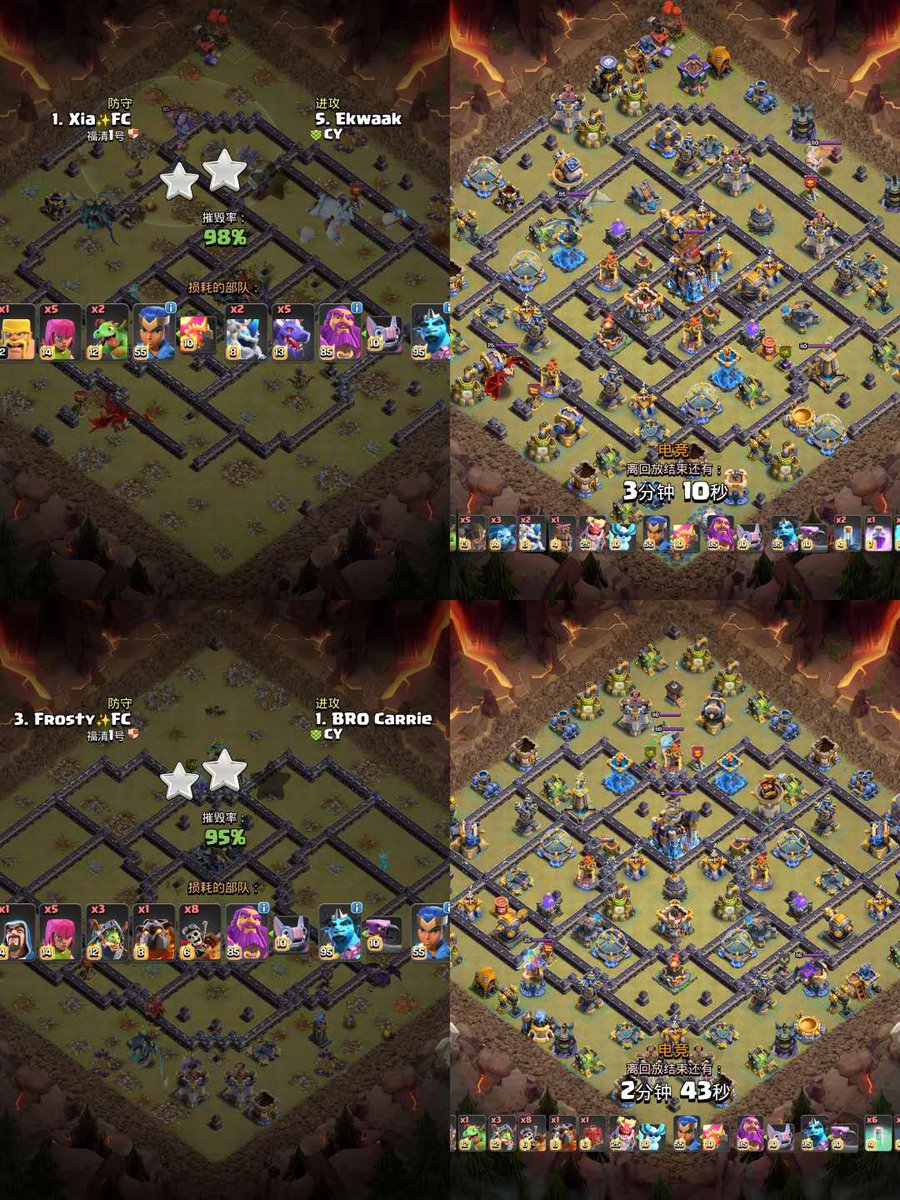 FrostyyyyXBL's tweet photo. This is why our def are so strong, they are the goats in final! @CocTaiyiBuilder @GMT_XIAOLI https://t.co/cSDxSxe67p