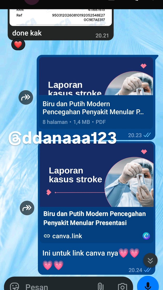 ddanaaa123's tweet photo. Testi joki tugas PPT dari canva 👩‍💻✅️ https://t.co/Onz2nCaUZY