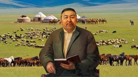 Kazembmar's tweet photo. Today, Kazakhstan celebrates Abai Day, honouring the legacy of Abaу Qunanbayuly - the great Kazakh poet, thinker and educator. https://t.co/ncrb10dBhO