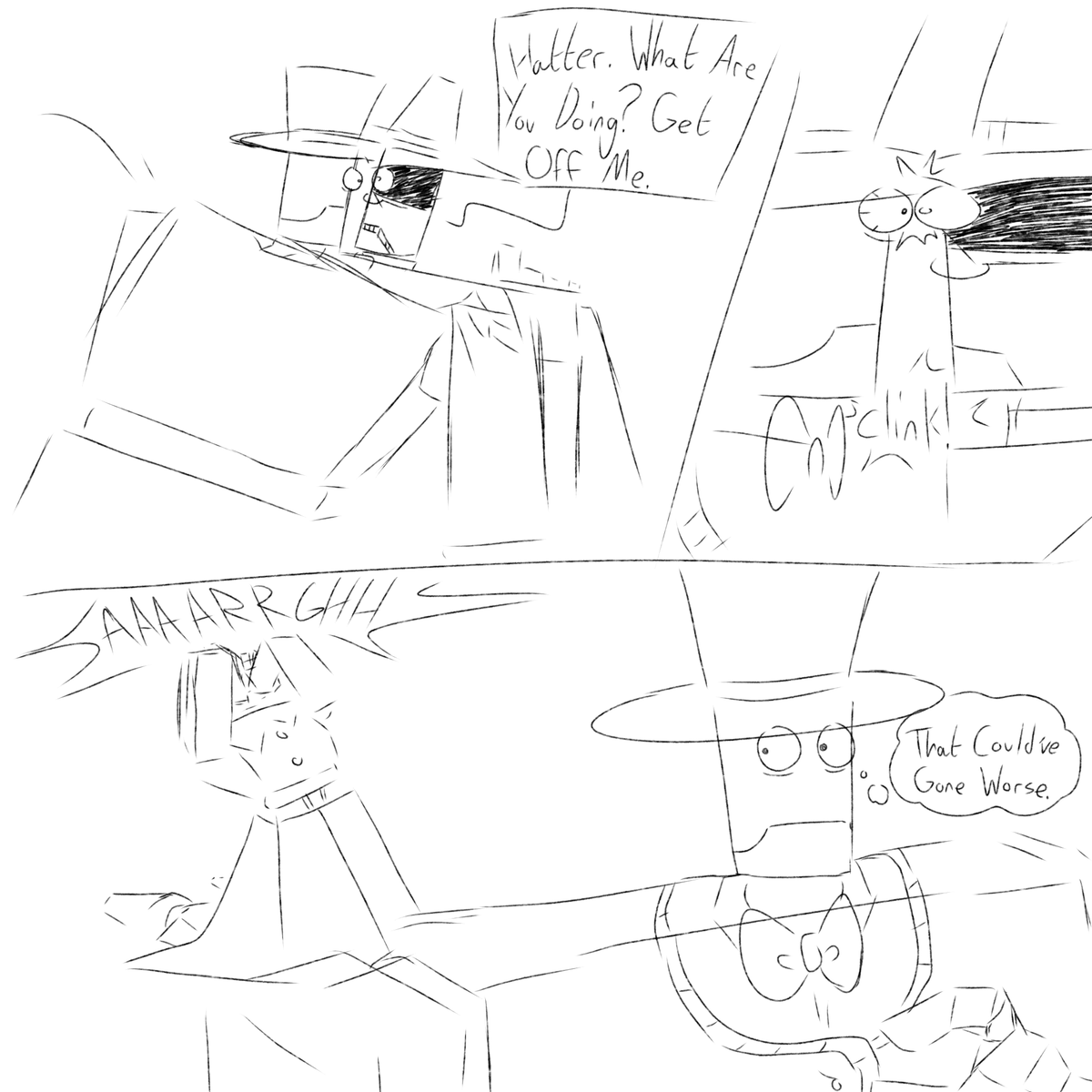 HauntedVision_7's tweet photo. Low quality grimhat comic for all the yaoi fans out there
#constructionroblox #robloxconstruction https://t.co/1udNVpTAsG