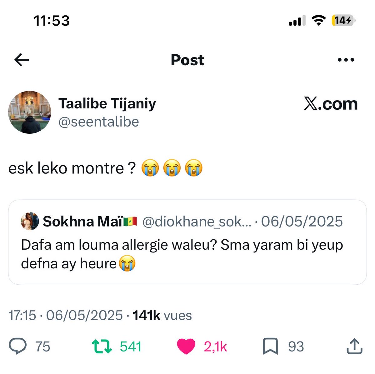 bababeye99's tweet photo. 🤣🤌🏾 https://t.co/N1EAFTGeZv