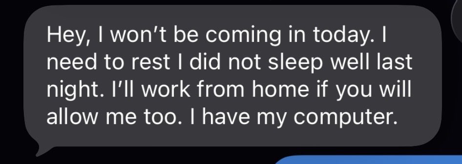 its_emmm's tweet photo. On today’s episode of “things I probably shouldn’t say to my superiors that both have multiple kids under the age of 2(one is 4 months old lol)” 

Gen Z is probably the softest generation I’ve seen yet🤦🏻‍♀️ https://t.co/f39VNswVsr
